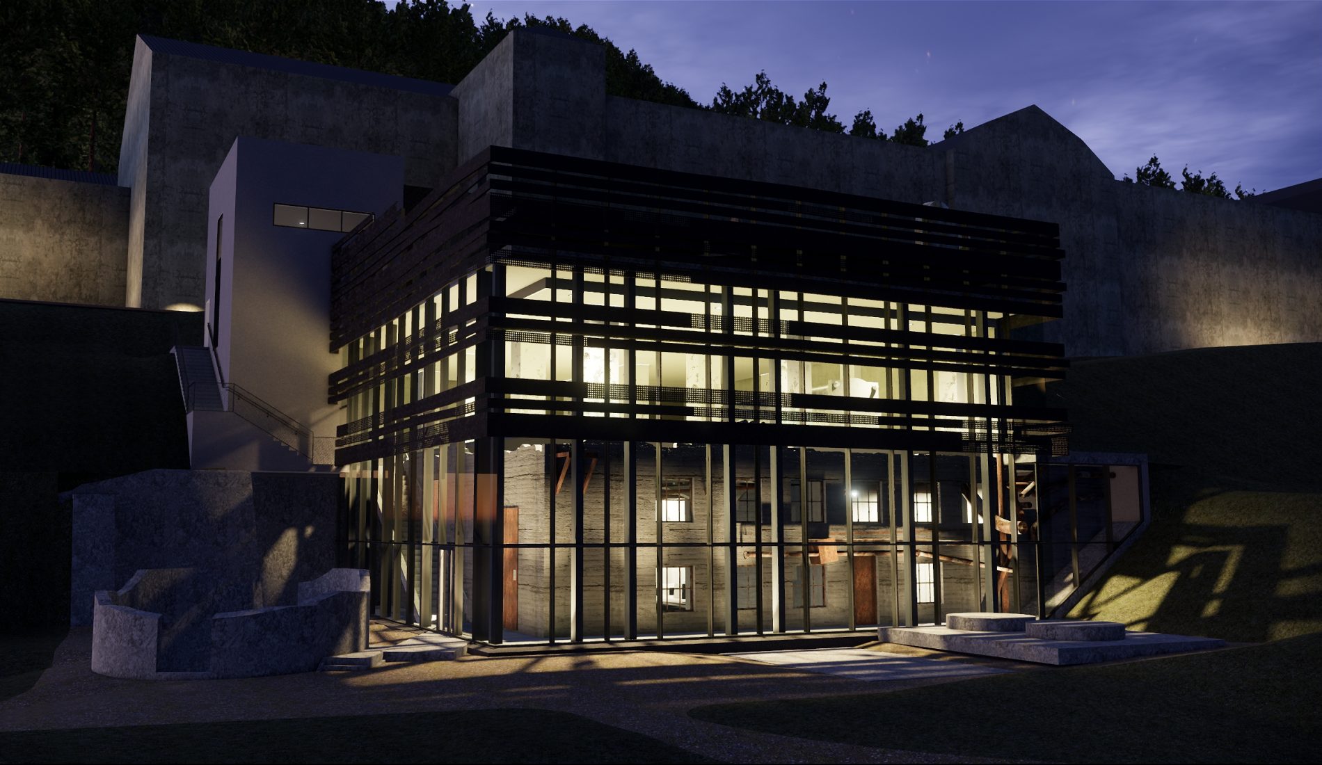 Tungtvannskjeller på Vemork Tungtvannskjeller på Vemork