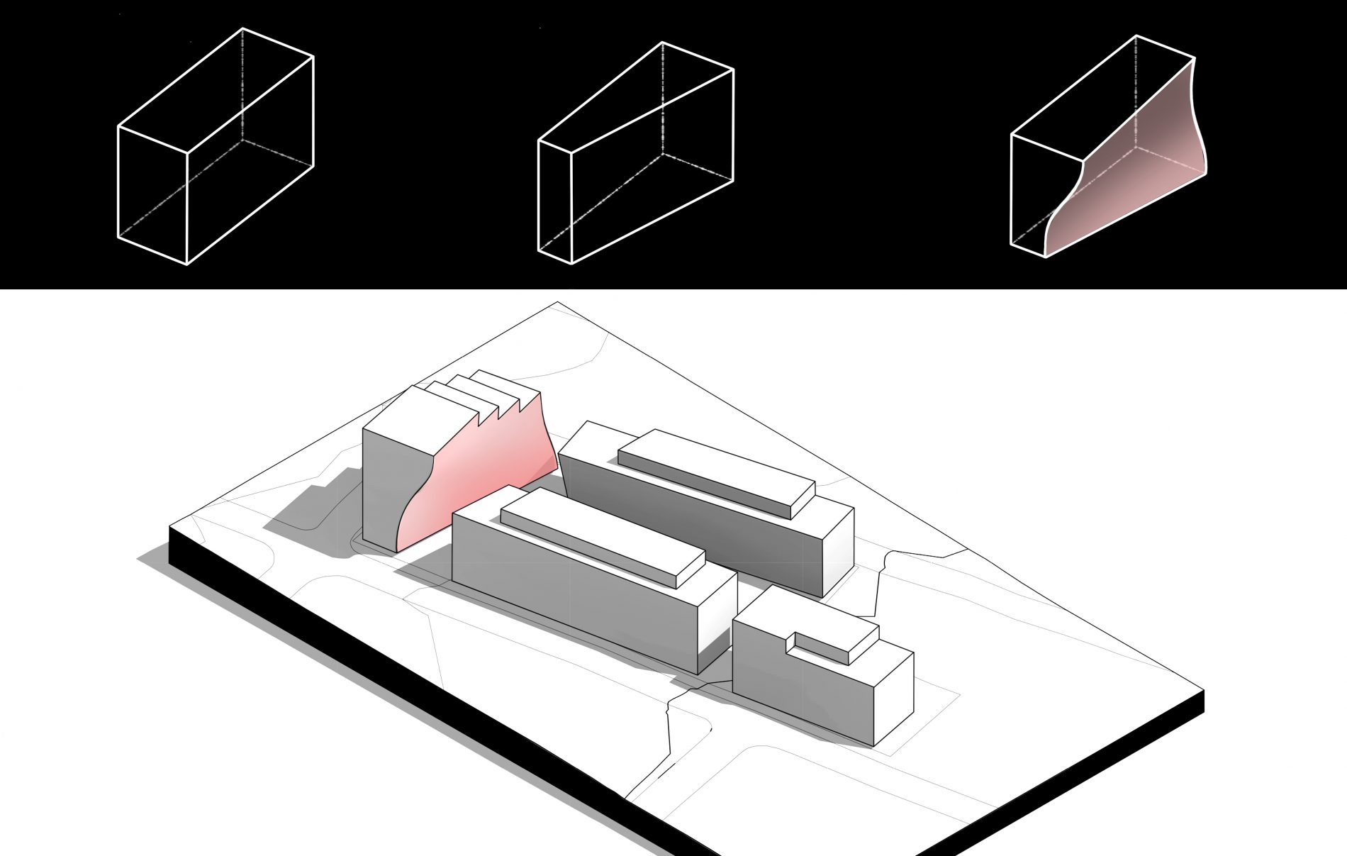 Dronningensgate i Sandefjord: leiligheter og parkering Dronningensgate i Sandefjord: leiligheter og parkering