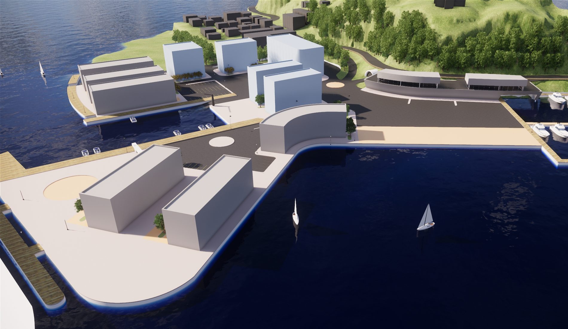 Kragerø Havn, områdeutvikling Kragerø Havn, områdeutvikling