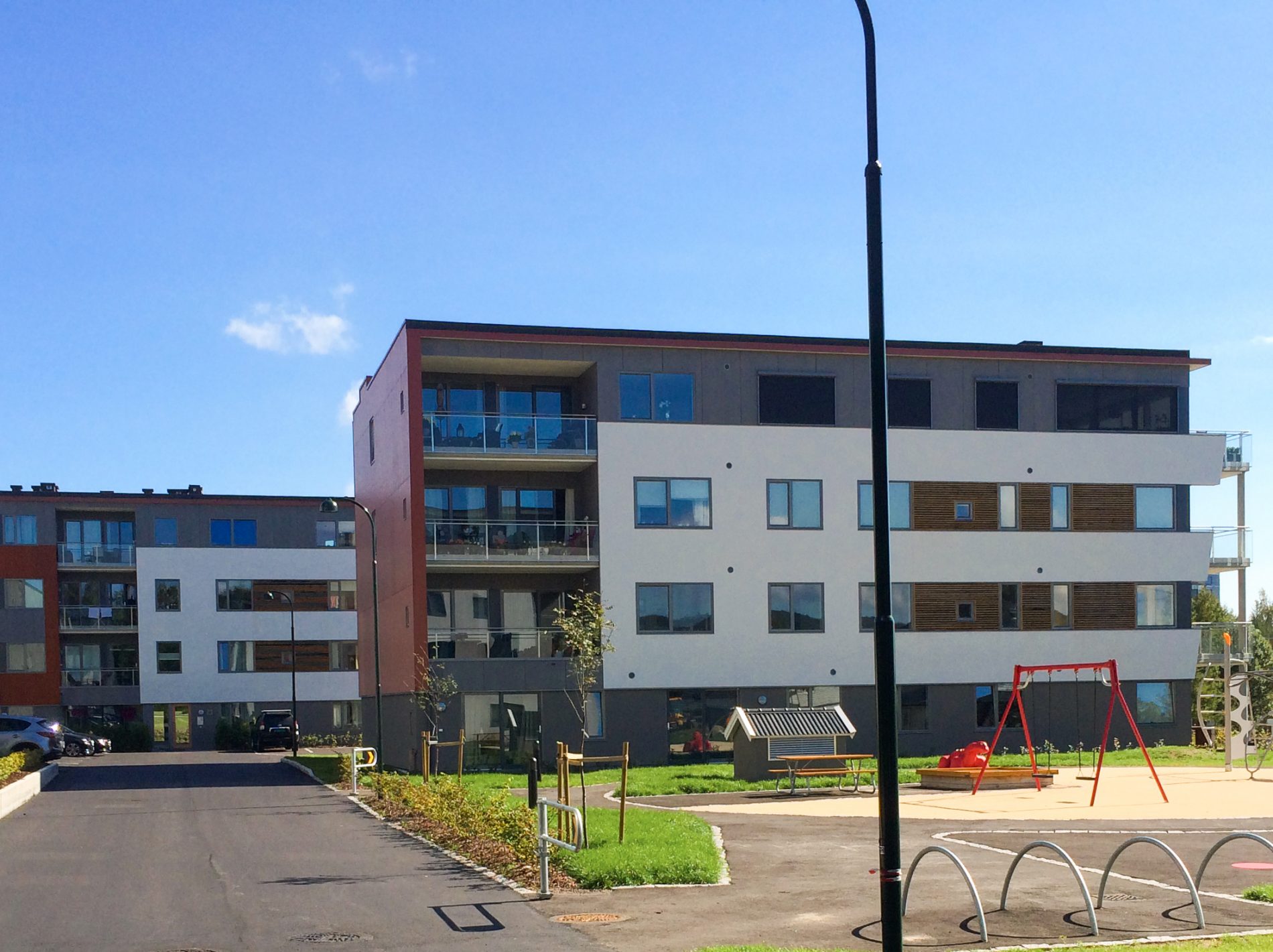 Gimleveien i Kristiansand: 90 leiligheter og parkering Gimleveien i Kristiansand: 90 leiligheter og parkering