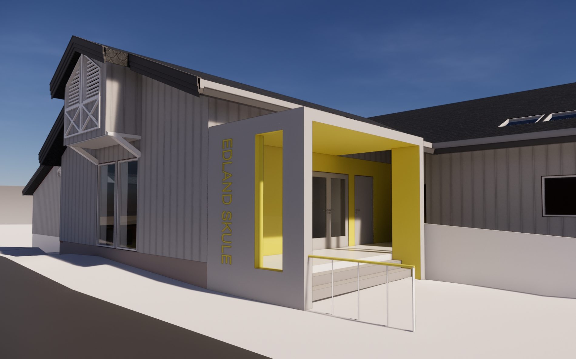 Edland skule, Vinje Edland skule, Vinje