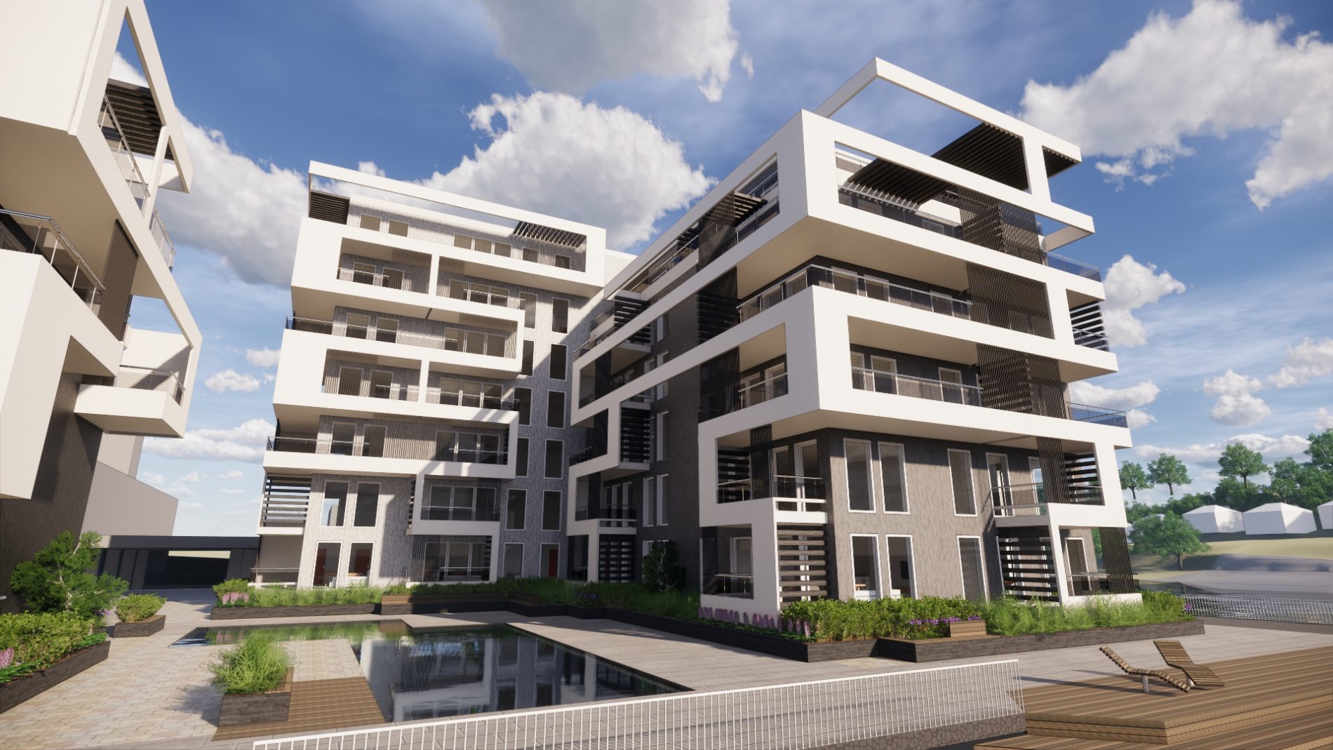 Klosterøya Skien: 70 leiligheter og parkering Klosterøya Skien: 70 leiligheter og parkering