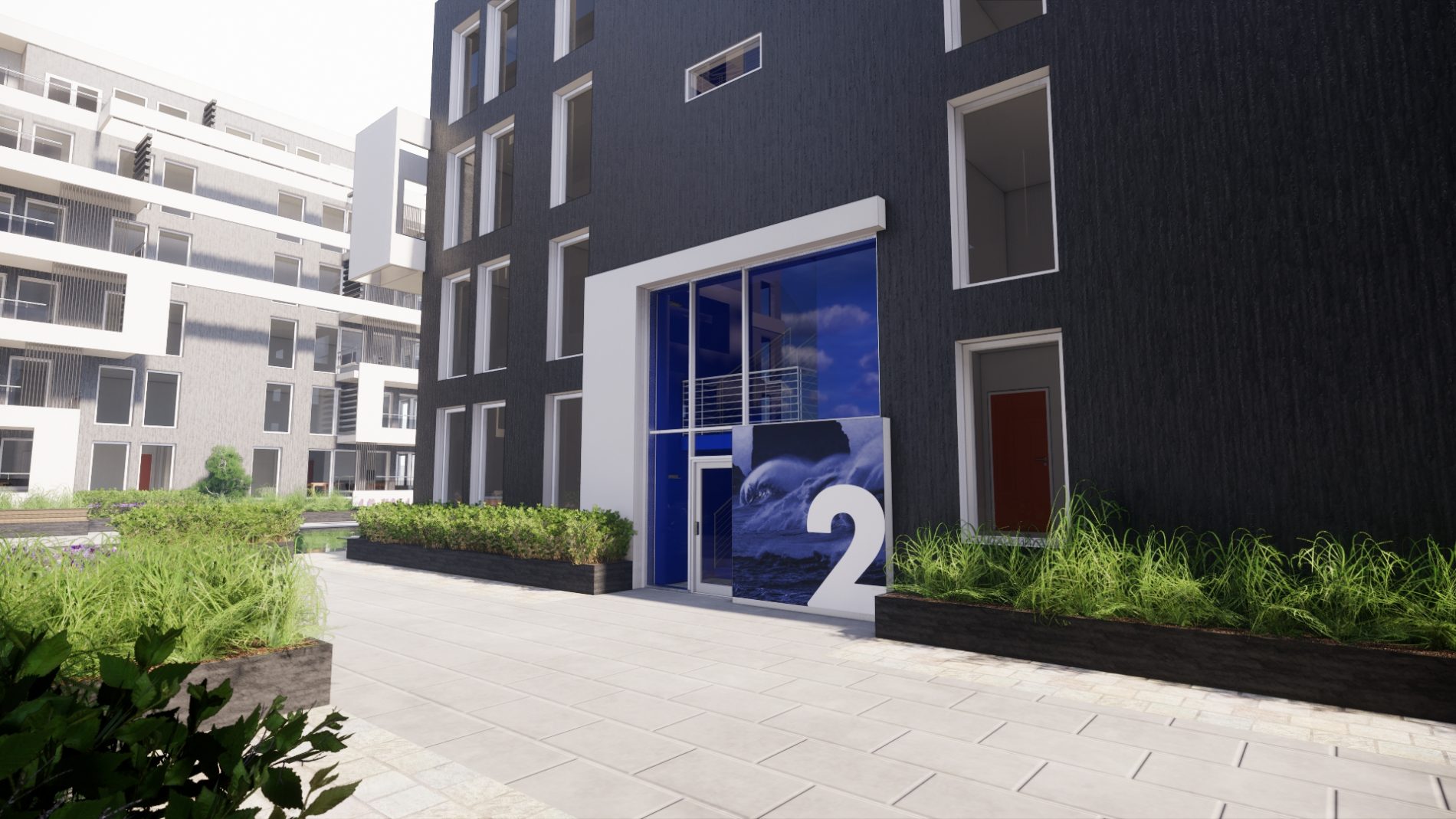 Klosterøya Skien: 70 leiligheter og parkering Klosterøya Skien: 70 leiligheter og parkering