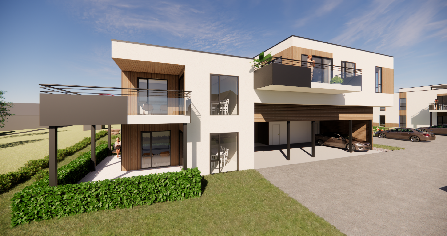 Urbane villabygg på Søndersrød i Larvik Urbane villabygg på Søndersrød i Larvik