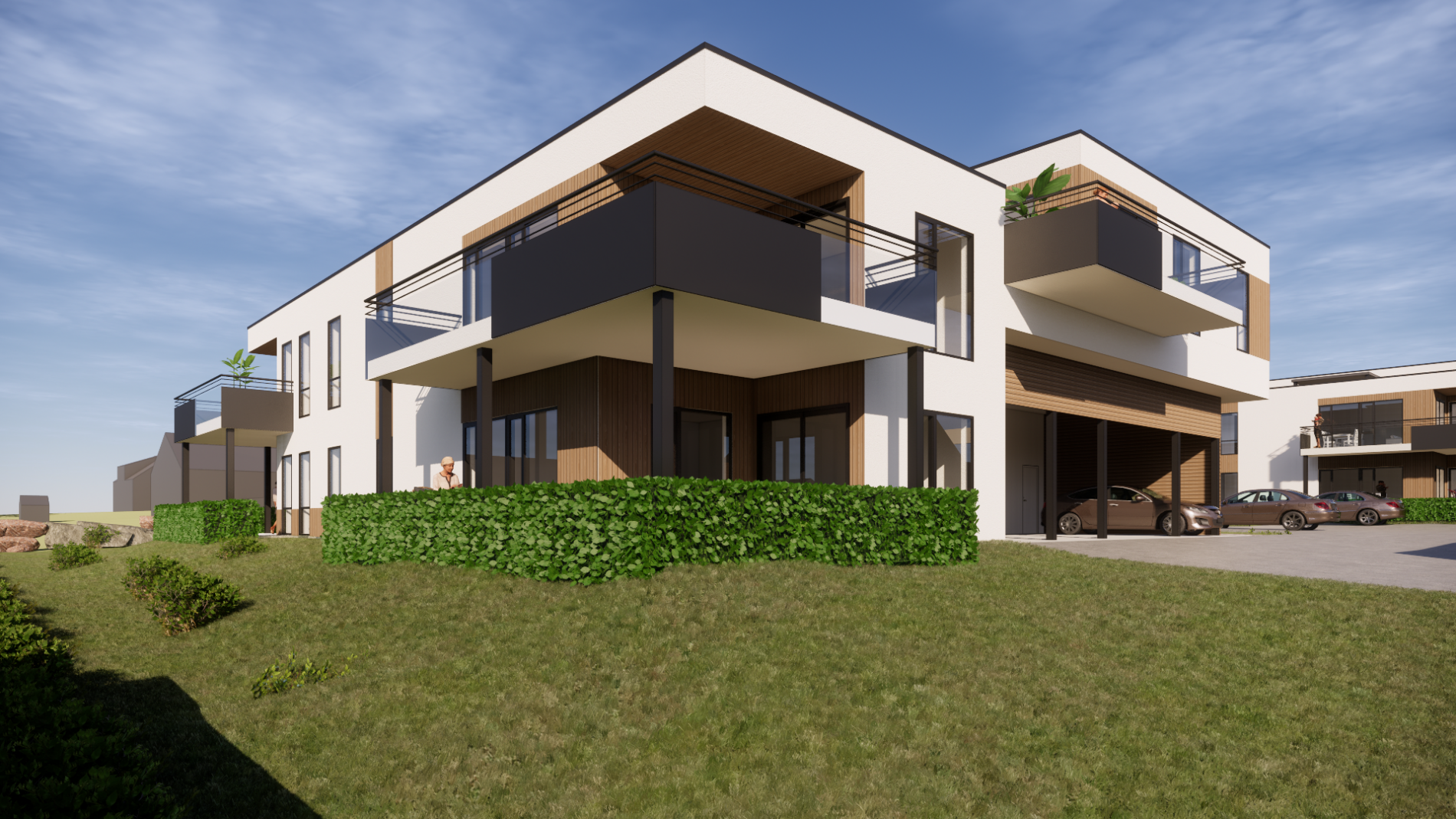 Urbane villabygg på Søndersrød i Larvik Urbane villabygg på Søndersrød i Larvik