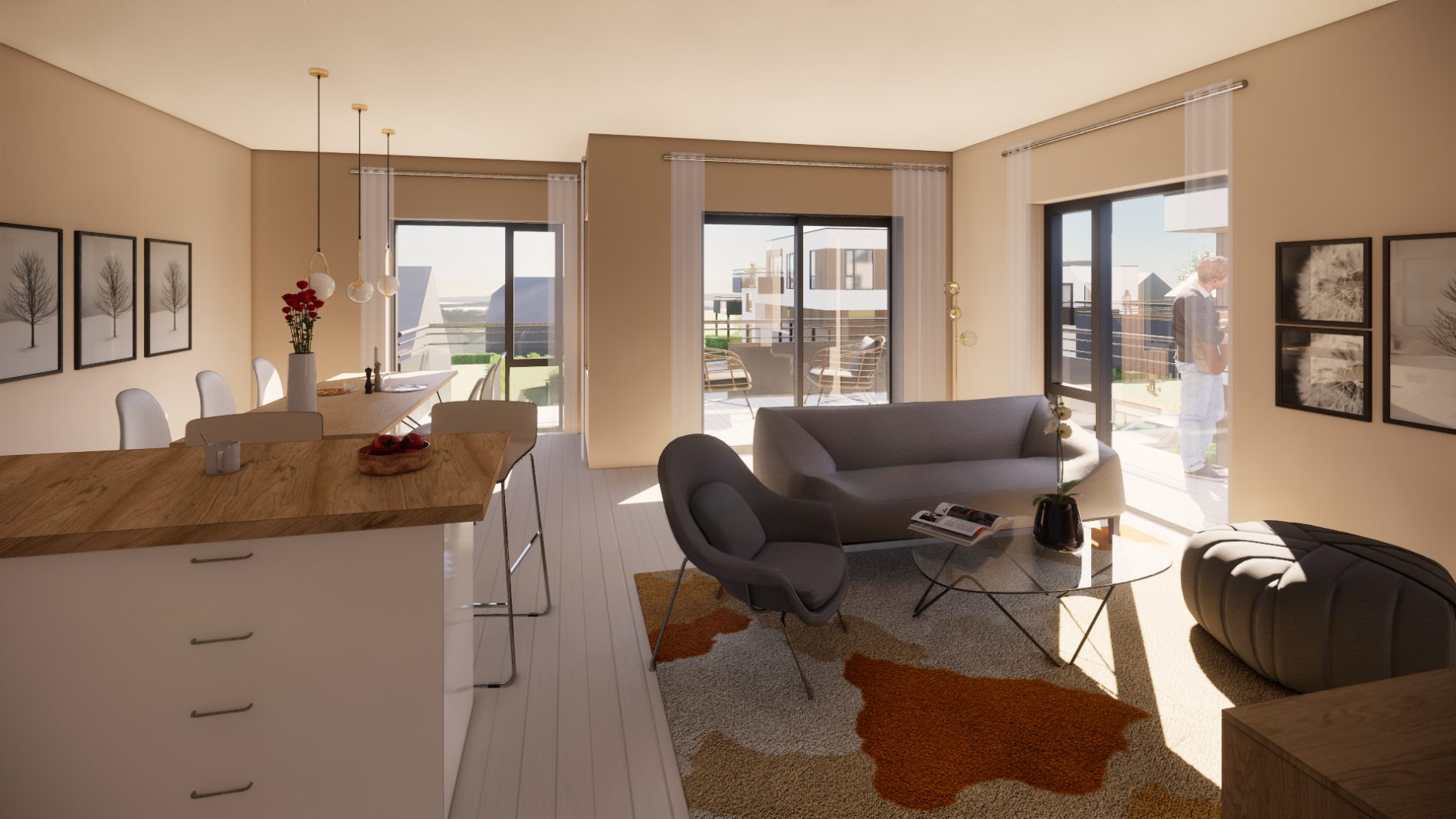 Urbane villabygg på Søndersrød i Larvik Urbane villabygg på Søndersrød i Larvik