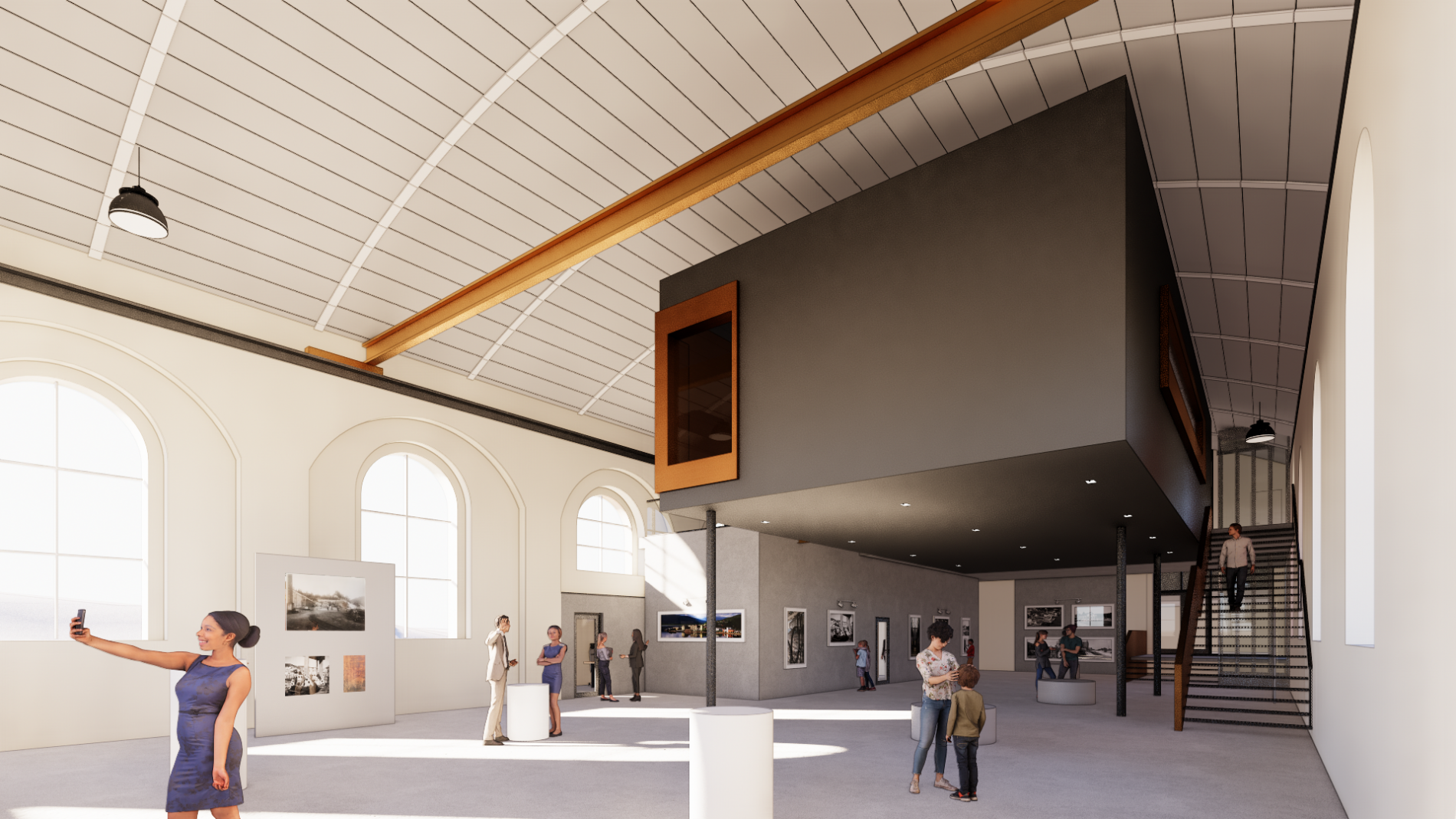 Tinfosbygget på Notodden Tinfosbygget på Notodden