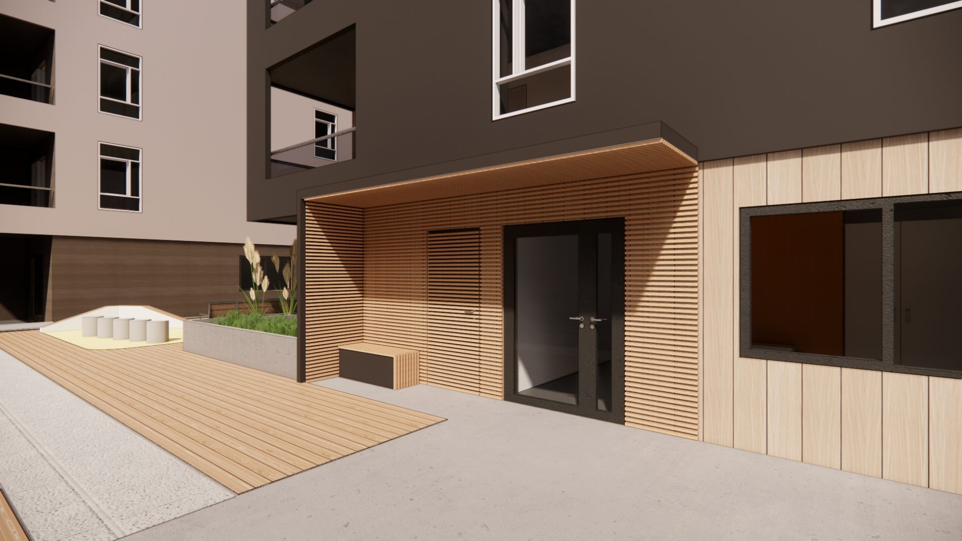 Herkules Park i Skien: 87 leiligheter og parkering Herkules Park i Skien: 87 leiligheter og parkering