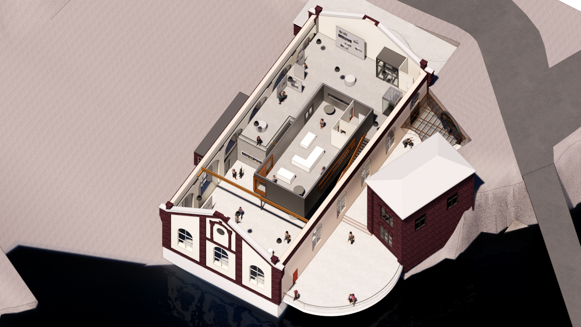 Tinfosbygget på Notodden Tinfosbygget på Notodden