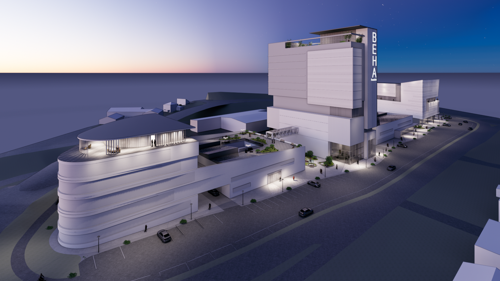 BEHA kvartalet i Porsgrunn BEHA kvartalet i Porsgrunn