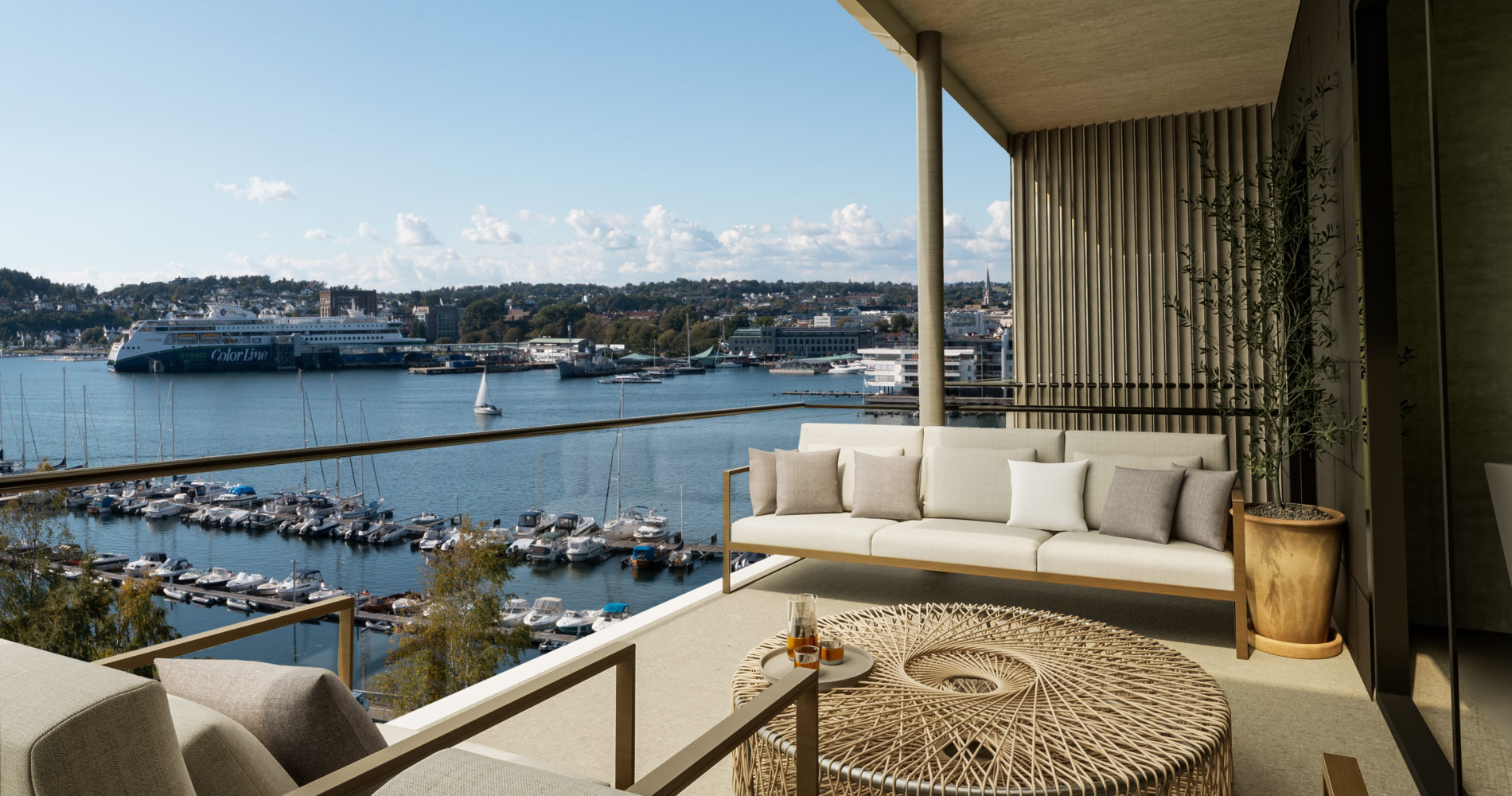 Toppleiligheter med panoramautsikt Toppleiligheter med panoramautsikt