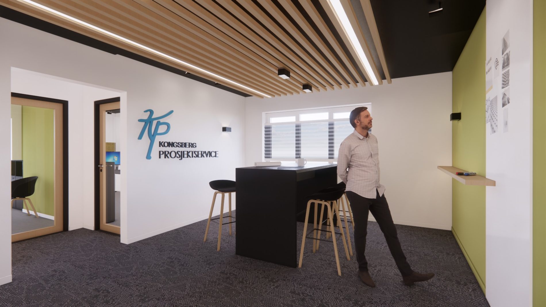 Renovering og oppgradering av kontorlokaler i Kongsberg Renovering og oppgradering av kontorlokaler i Kongsberg