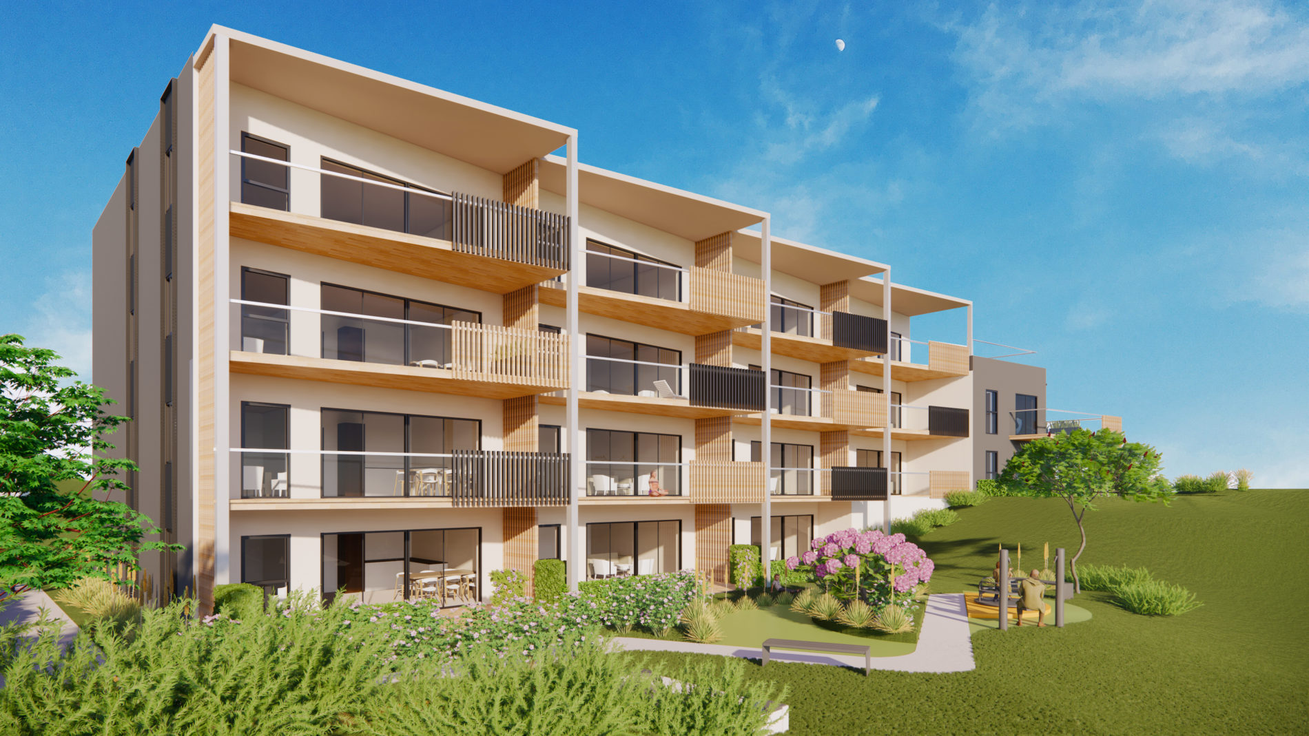 Leilighetsbygg i Andebu Leilighetsbygg i Andebu