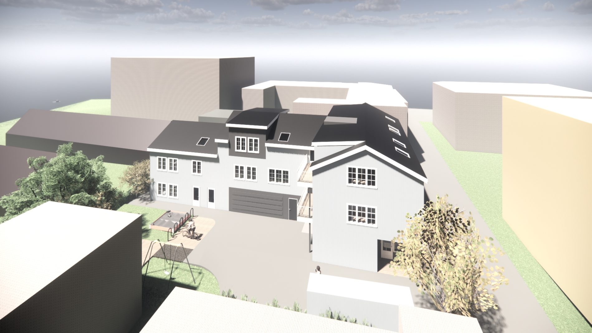 Leilighetsbygg i Horten Leilighetsbygg i Horten