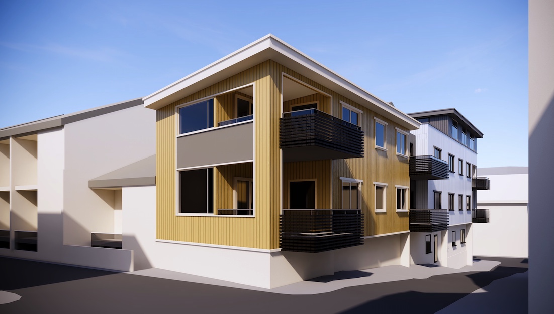 Ombygging og nybygg med leiligheter i Tønsberg Ombygging og nybygg med leiligheter i Tønsberg