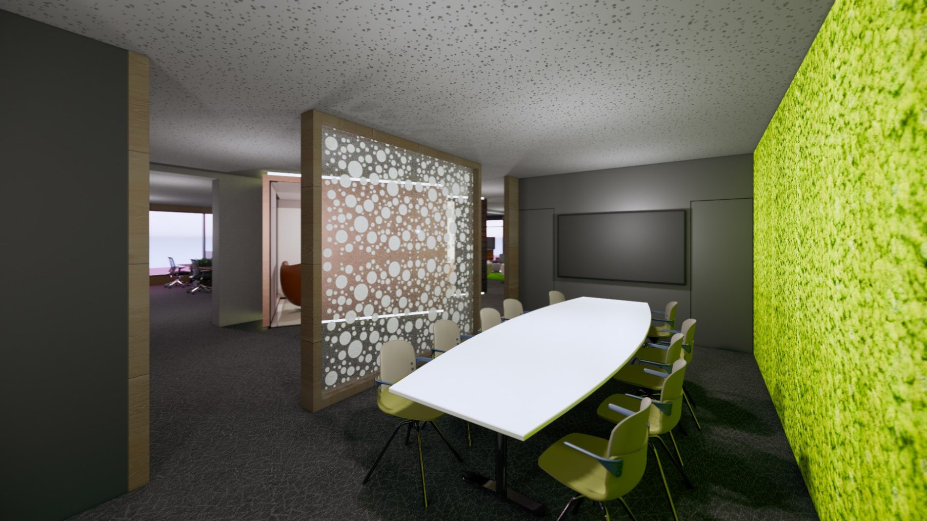 Innredning av nye lokaler i Kværndalen i Skien Innredning av nye lokaler i Kværndalen i Skien