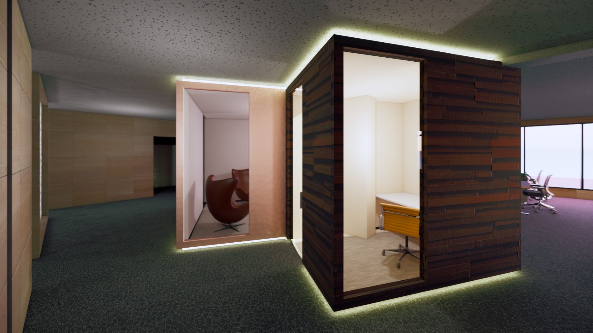 Innredning av nye lokaler i Kværndalen i Skien Innredning av nye lokaler i Kværndalen i Skien