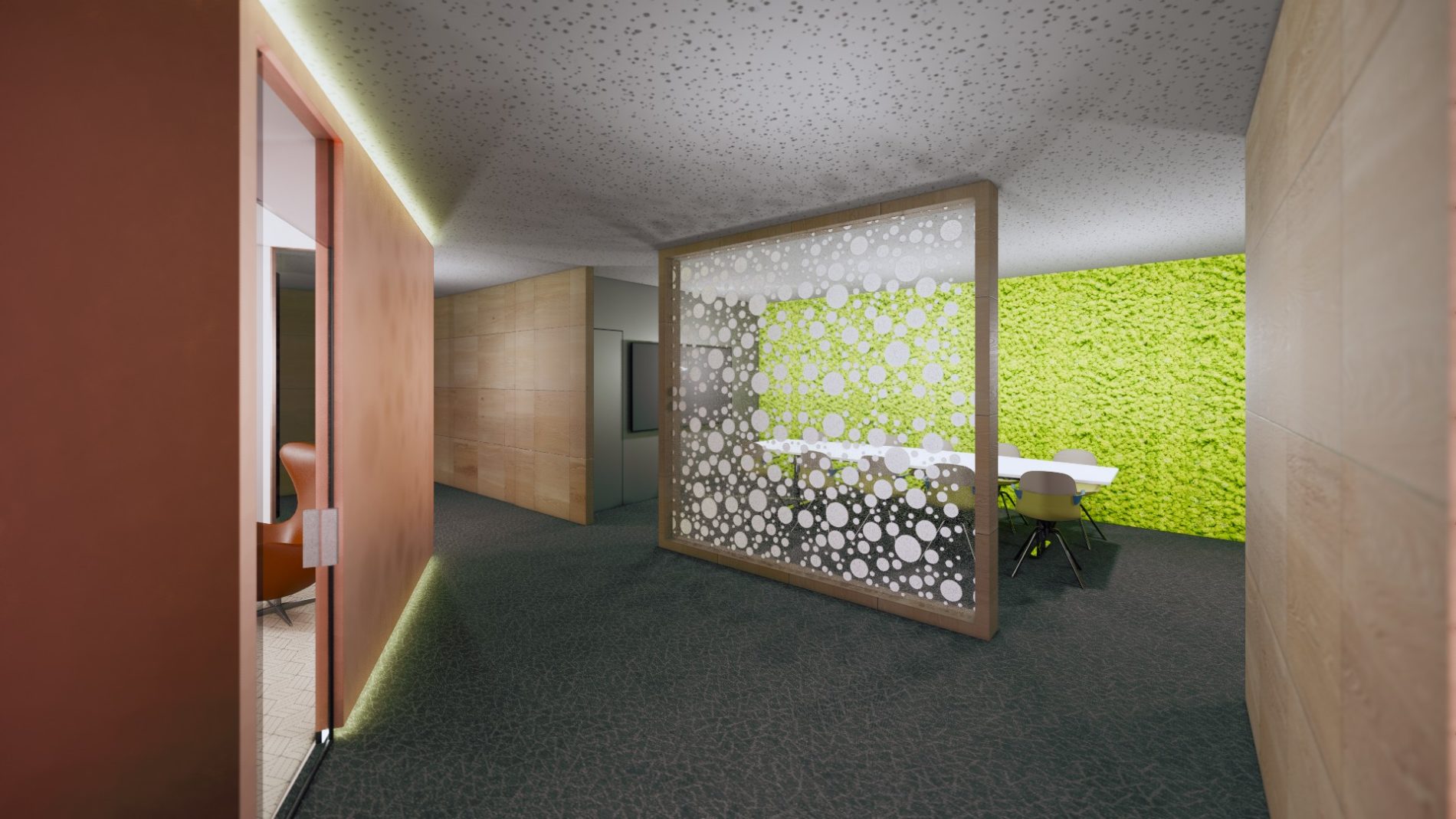 Innredning av nye lokaler i Kværndalen i Skien Innredning av nye lokaler i Kværndalen i Skien