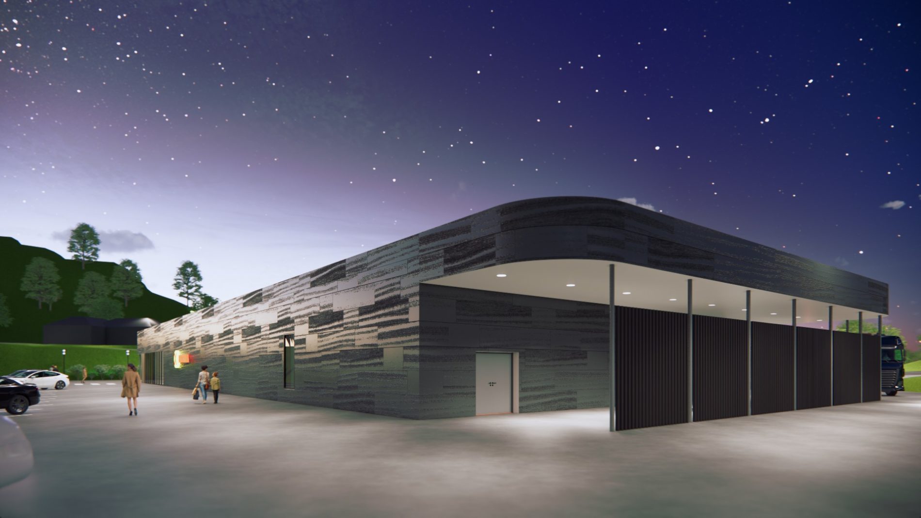 Nytt næringsbygg på Lunde Nytt næringsbygg på Lunde