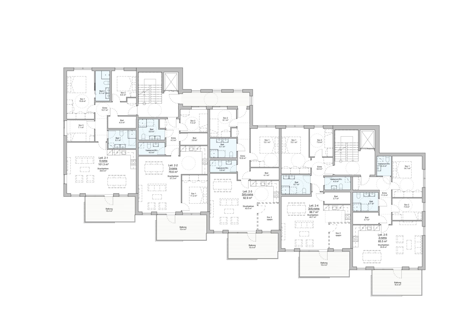 Boliger på Sandskjæråsen Boliger på Sandskjæråsen