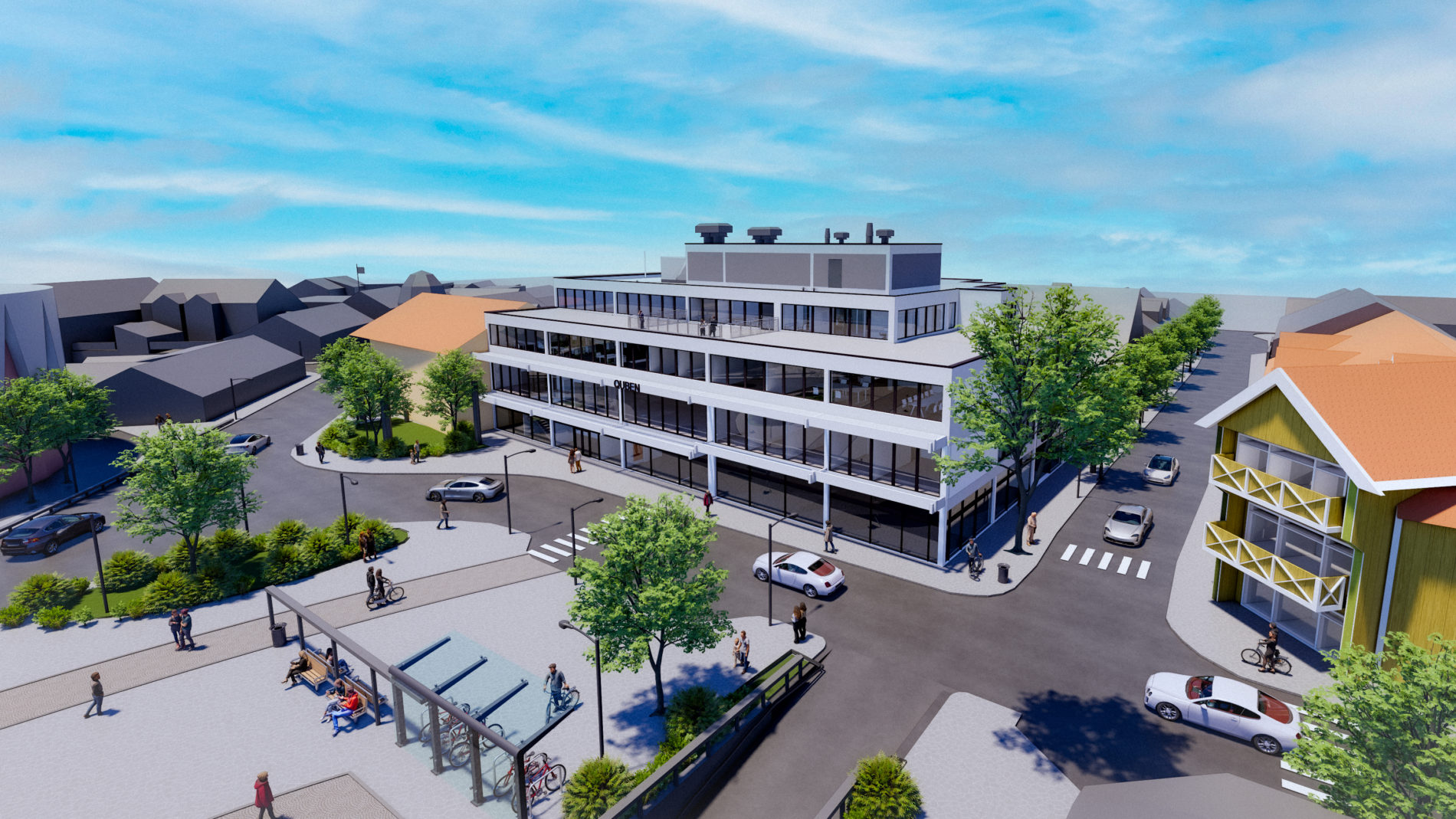 Rehabilitering og utvidelse i Kongsberg Rehabilitering og utvidelse i Kongsberg