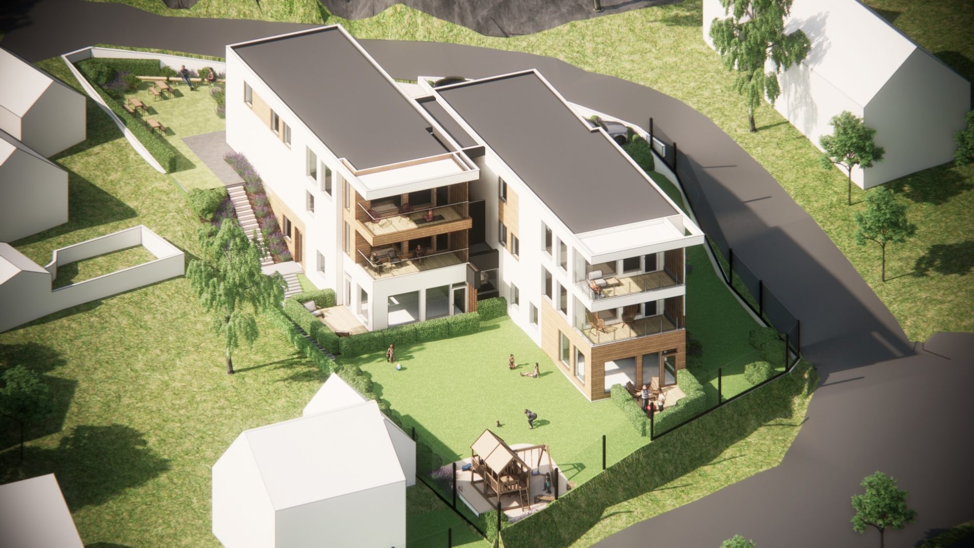 Fem boliger i Sandefjord Fem boliger i Sandefjord