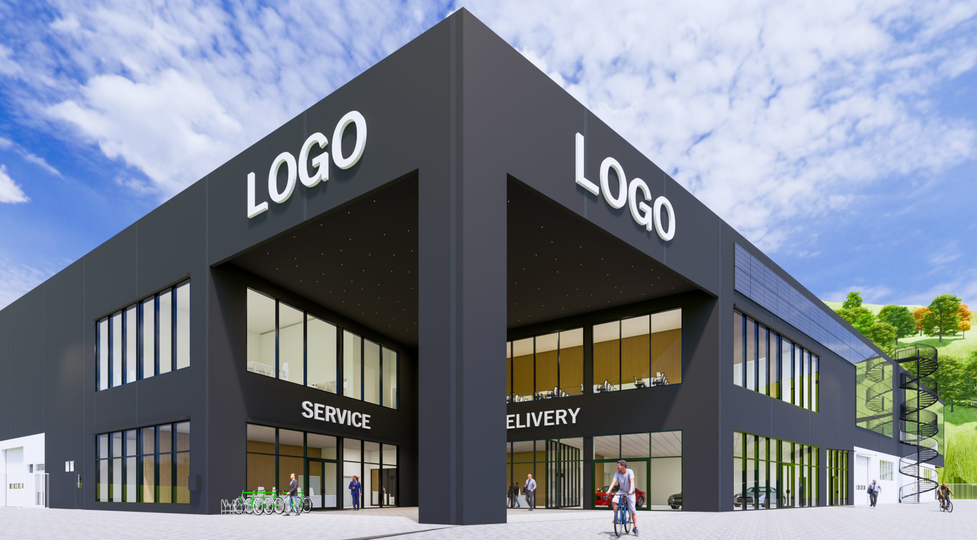 Nytt næringsbygg i Drammen Nytt næringsbygg i Drammen