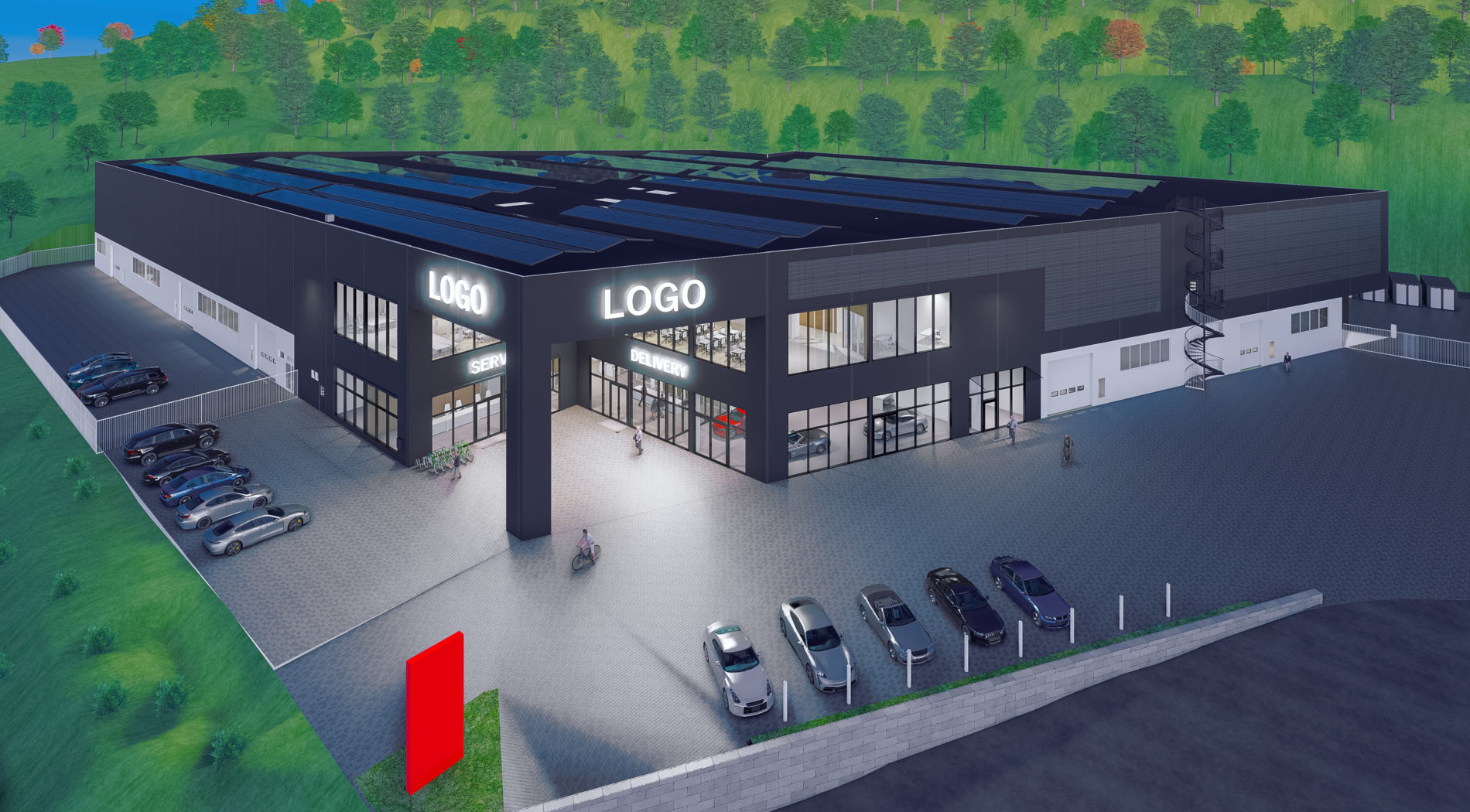 Nytt næringsbygg i Drammen Nytt næringsbygg i Drammen