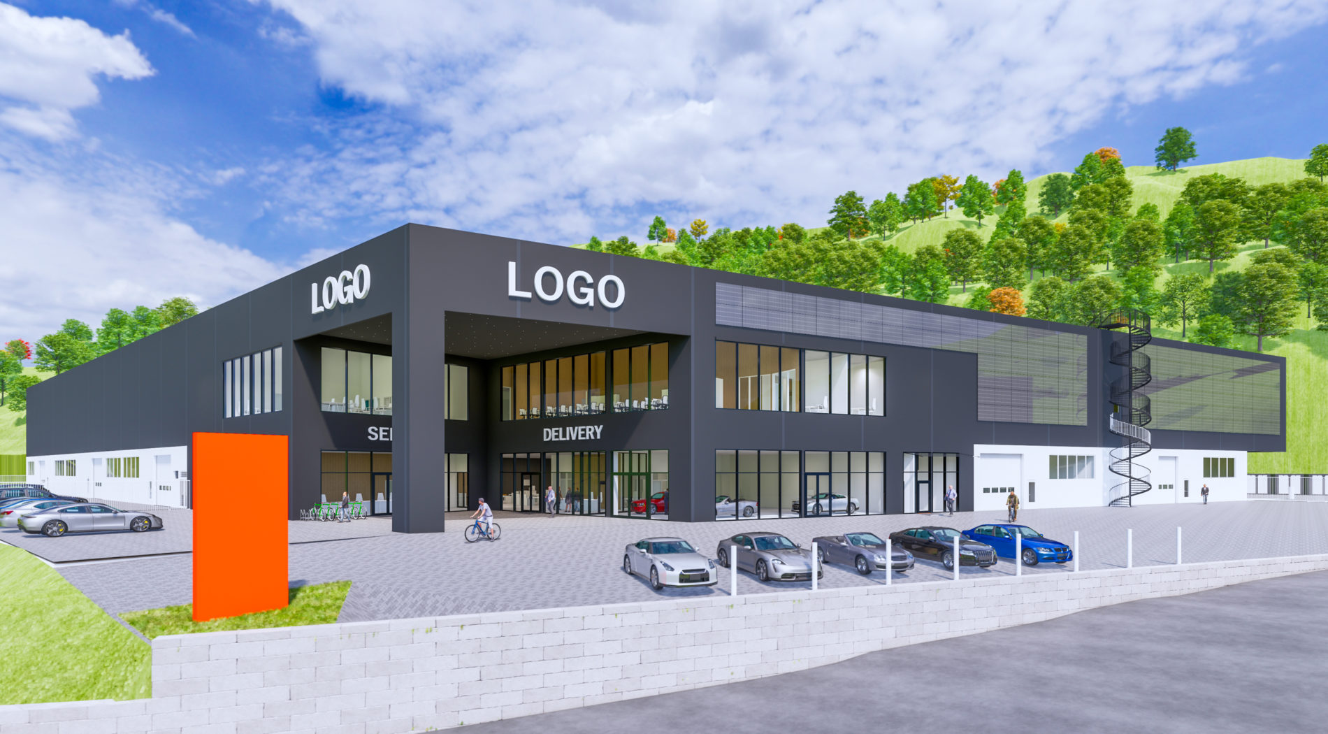 Nytt næringsbygg i Drammen Nytt næringsbygg i Drammen