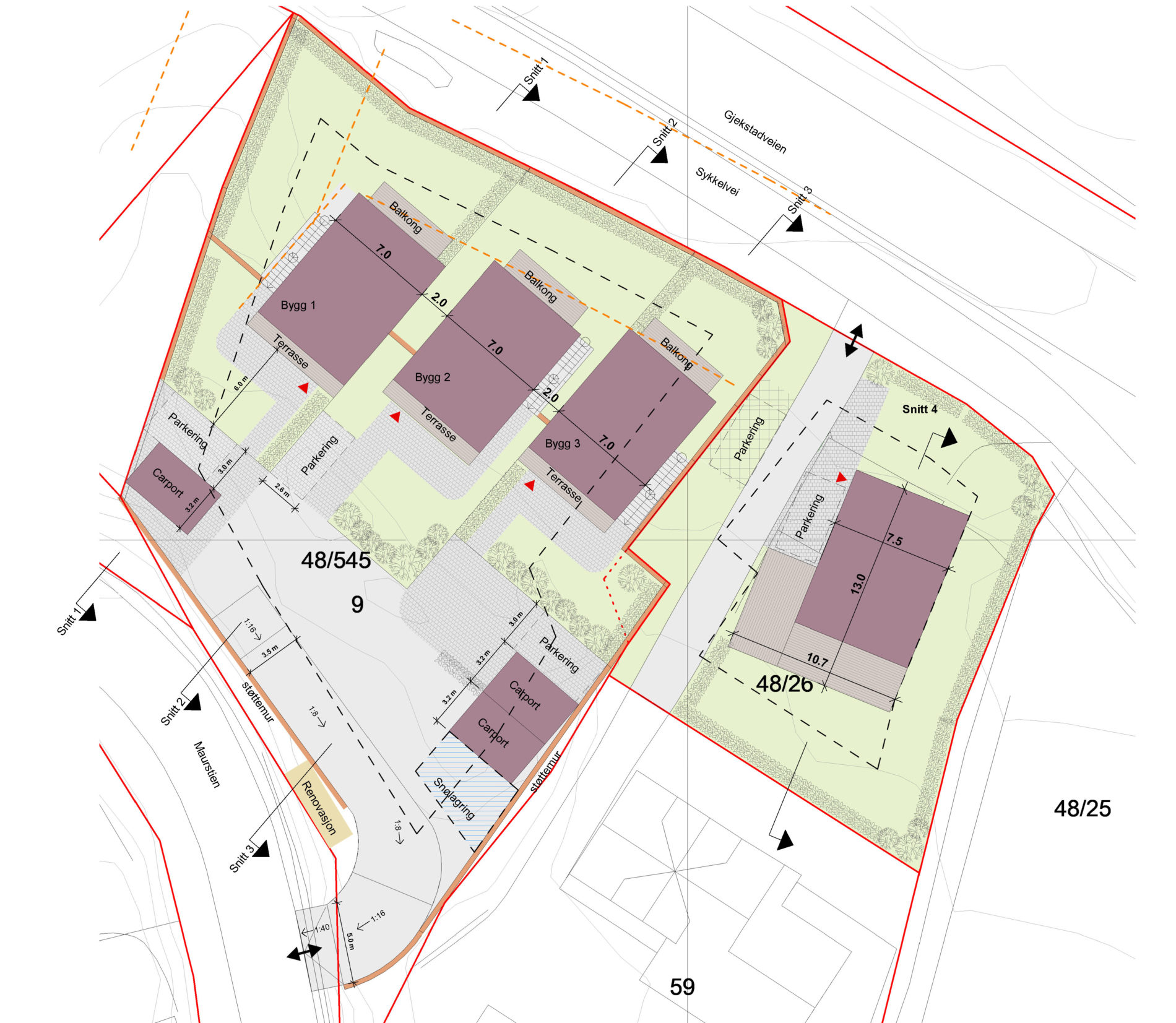 Nye boliger på Gjekstad i Sandefjord Nye boliger på Gjekstad i Sandefjord