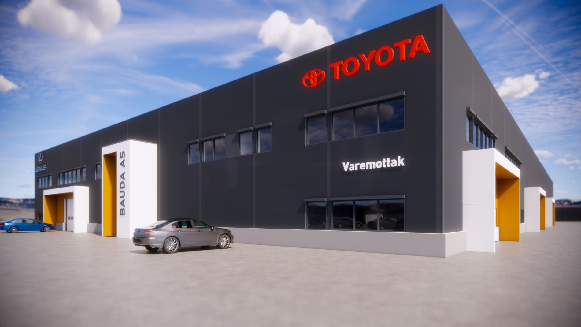 Nytt bilanlegg på Fiskum Nytt bilanlegg på Fiskum